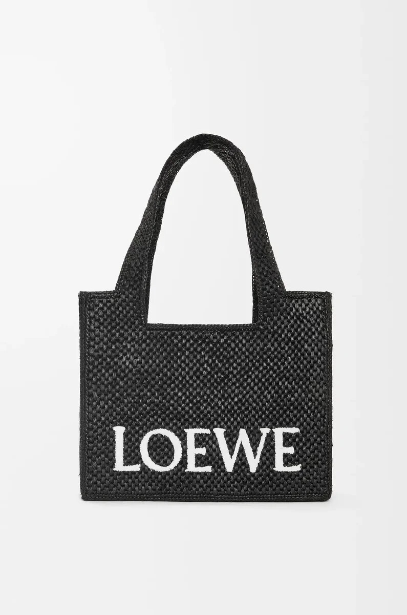 mittelgroße loewe font tote aus bast schwarz