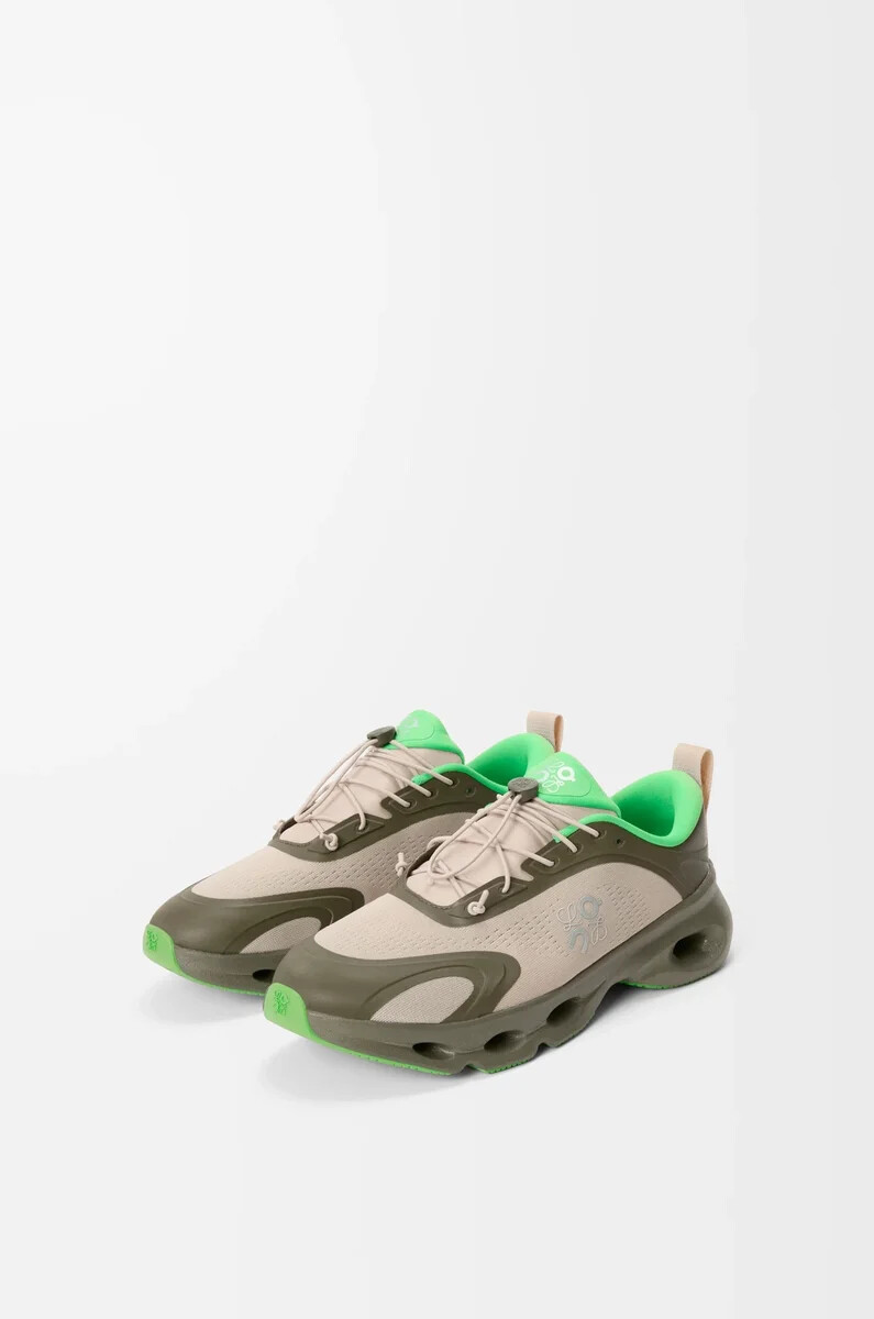 cloudsolo sneaker khakigrünsand