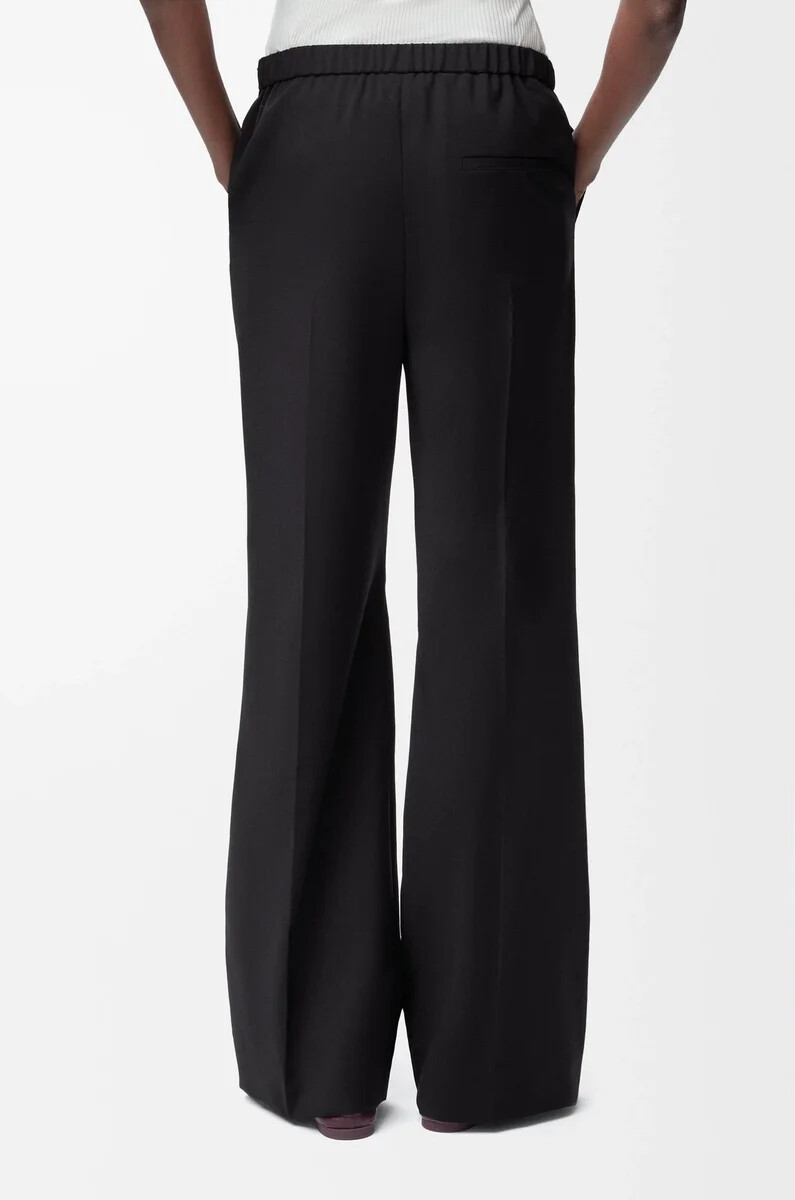 schwarze wollhose