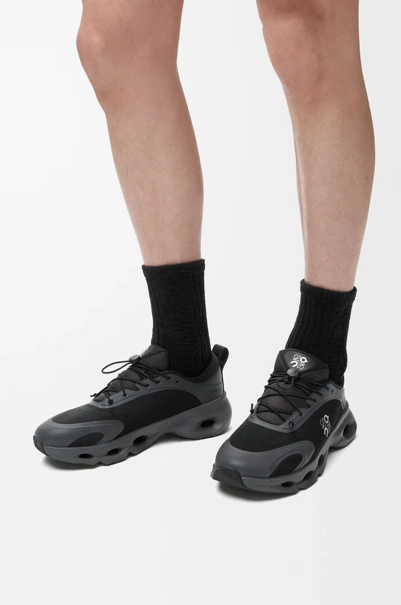 cloudsolo sneaker schwarz