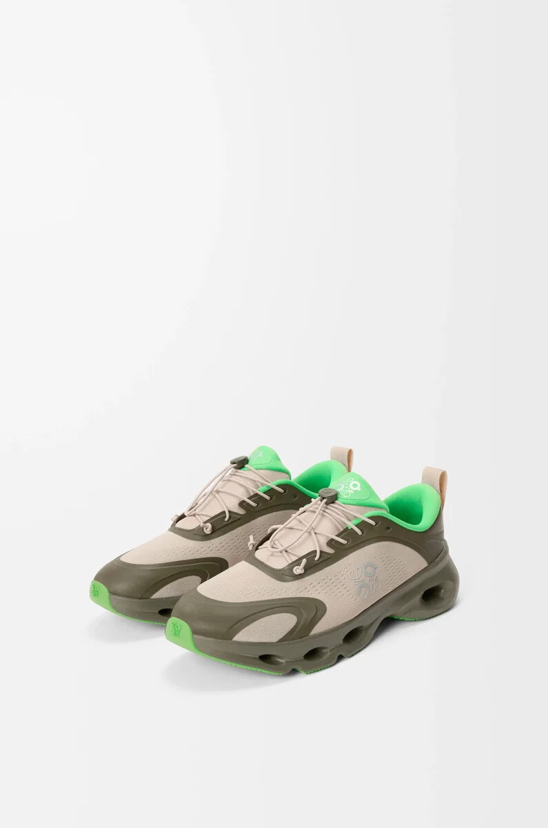 cloudsolo sneaker khakigrünsand