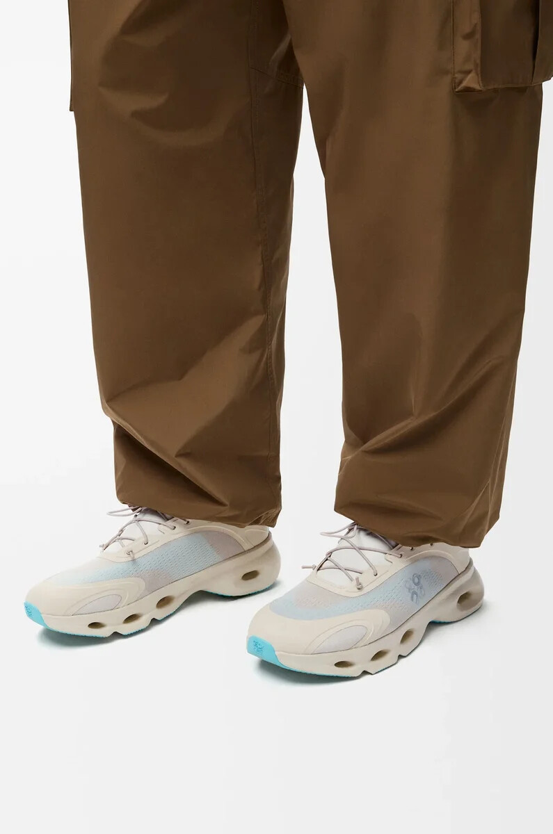 cloudsolo sneaker sandtürkis